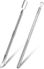 Stainless Steel Dual Head Nail Scraper Asstd