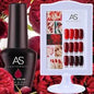 AS Soak Off Gel Polish Red Wine Series 012