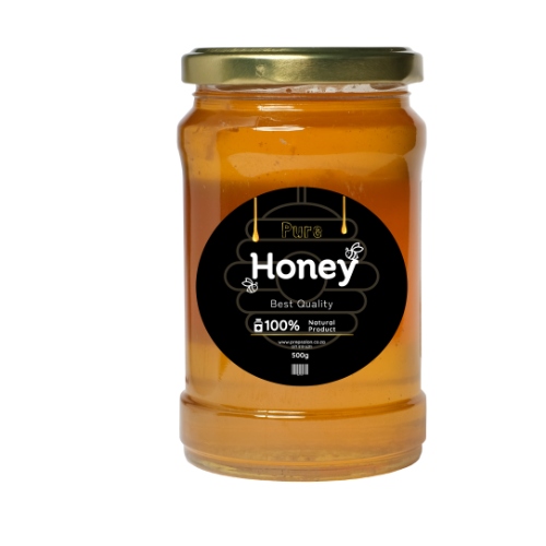 Honey Glass Jar 500g