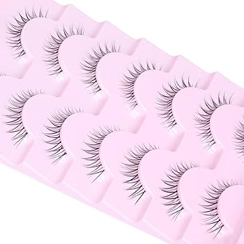 Eyelashes, Transparent 10 pairs