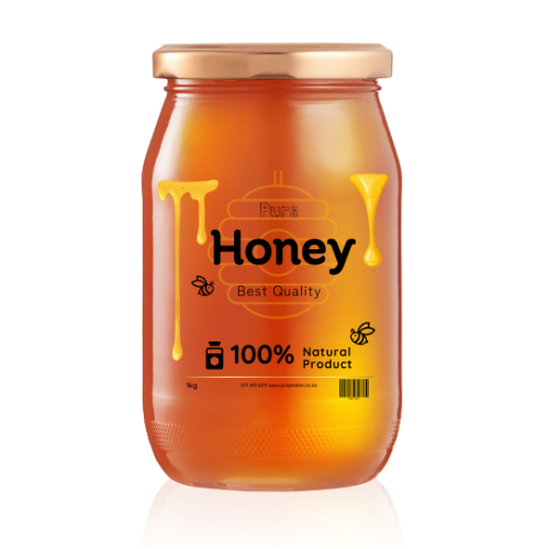 Honey Glass Jar 1kg