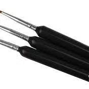 Black Drawing Brush(3pcs)