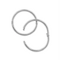 Studex 14mm Smooth Hinged Hoop S/S