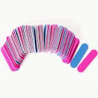 Nail File Small Colorful Disposable 120 Grit 80pcs