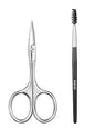 Brow Shaping Scissors and Brush Set 2pcs