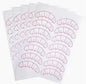 70pairs Eyelash Extension Positioning Sticker Under Eye (70prs)