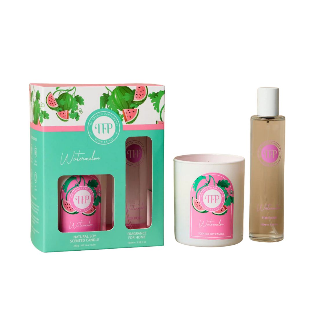 TFP Candle And Room Spray Combo: Watermelon